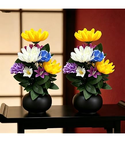 Amazon｜セトクラフト 花レンヌ 「100年 枯れない アネモネ(L) 紅白